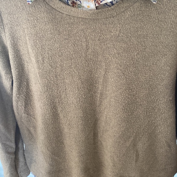 Faith and joy sweater with built in blouse. Worn once and washed and has pilling - Picture 3 of 7